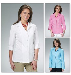 6076 MCCALLS PALMER PLETSCH PERFECT SS-LS SHIRT PATTERN  8-14: 16-22 choice